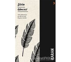 Şiirin Güncesi - Karan - Cinius Yayınları