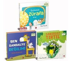 Hayvanlarla Eğleniyorum Set - Organik Kitap (3 Kitap Takım) - Ross Burach - Beyaz Balina Yayınları