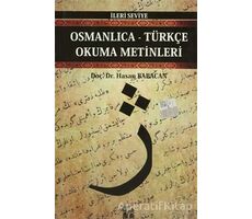 Osmanlıca-Türkçe Okuma Metinleri - İleri Seviye-8 - Hasan Babacan - Altın Post Yayıncılık