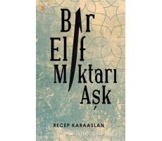 Bir Elif Miktarı Aşk - Recep Karaaslan - Cinius Yayınları