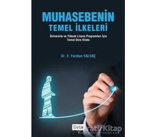 Muhasebenin Temel İlkeleri - Feridun Yalvaç - Beta Yayınevi