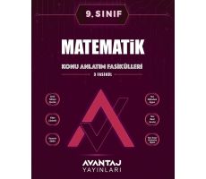 Avantaj 9. Sınıf Matematik Konu Anlatım Fasikülleri