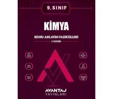 Avantaj 9. Sınıf Kimya Konu Anlatım Fasikülleri 2024 ÖNCESİ MÜFREDAT