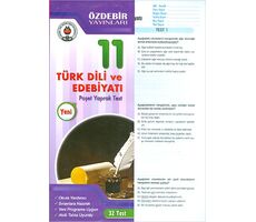 Özdebir 11.Sınıf Türk Dili ve Edebiyatı Poşet Yaprak Test