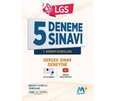 Martı Plus 8. Sınıf LGS 1. Dönem 5 Deneme Video Çözümlü (Kampanyalı)