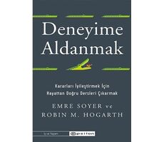 Deneyime Aldanmak - Emre Soyer - Epsilon Yayınevi