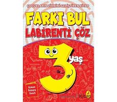 Farkı Bul Labirenti Çöz 3 Yaş - Ercan Portakal - Ren Çocuk