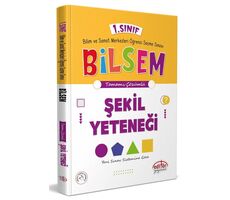 Editör 1. Sınıf Bilsem Hazırlık Şekil Yeteneği Tamamı Çözümlü