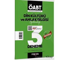 2024 ÖABT Din Kültürü ve Ahlak Bilgisi Öğretmenliği Tamamı Çözümlü 3 Deneme Marka Yayınları