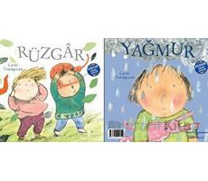 Rüzgar - Yağmur (İki Kitap Bir Arada) - Carol Thompson - İş Bankası Kültür Yayınları