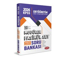 2024 KPSS Ortaöğretim Soru Bankası Modüler Fasikül Set Data Yayınları