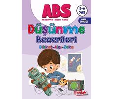 ABS 5-6 Yaş Düşünme Becerileri Dikkat-Algı-Zeka - Buçe Dayı - Pinokyo Yayınları