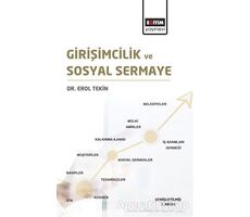 Girişimcilik - Erol Tekin - Eğitim Yayınevi - Ders Kitapları