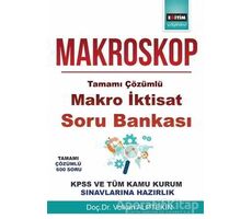 Makroskop-Tamamı Çözümlü Makro İktisat Soru Bankası