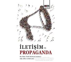 İletişim ve Propaganda - Mustafa Karaca - Eğitim Yayınevi - Ders Kitapları