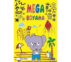 Mega Boyama-Sarı Kitap - Kolektif - Parıltı Yayınları