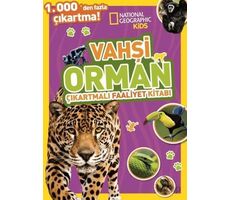 National Geographic Kids Vahşi Orman Çıkartmalı Faaliyet Kitabı - Kolektif - Beta Kids