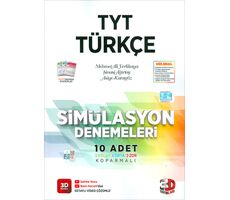 TYT Türkçe Simülasyon Denemeleri 3D Yayınları