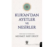 Kur’an’dan Ayetler ve Nesirler - Kolektif - Dorlion Yayınları