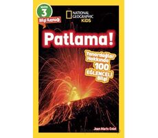 National Geographic Kids Okuma Serisi Seviye 3 - Patlama - Joan Marie Galat - Beta Kids