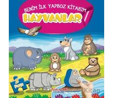 Hayvanlar - Benim İlk Yapboz Kitabım - Kolektif - Yumurcak Yayınları