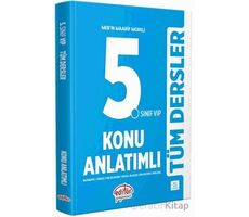 5. Sınıf VIP Tüm Dersler Konu Anlatımlı - Editör Yayınevi