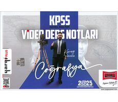 Yargı Yayınları 2025 KPSS Coğrafya Video Ders Notları