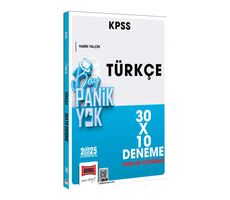 Yargı Yayınları 2025 KPSS Tamamı Çözümlü Türkçe 30x10 Deneme