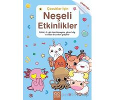 Çocuklar için Neşeli Etkinlikler- Çıkartmalı - Valentina Figus - 1001 Çiçek Kitaplar