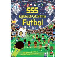 555 Eğlenceli Çıkartma Futbol - Kolektif - Altın Kitaplar