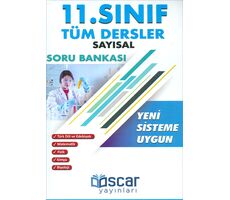 11.Sınıf Tüm Dersler Sayısal Soru Bankası Oscar Yayınları