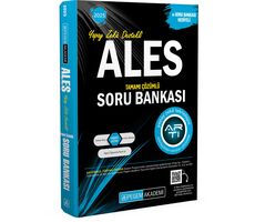 2025 ALES Tamamı Çözümlü Soru Bankası - Kolektif - Pegem Akademi Yayıncılık