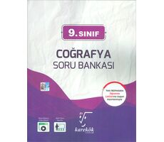 9.Sınıf Coğrafya Soru Bankası Karekök Yayınları