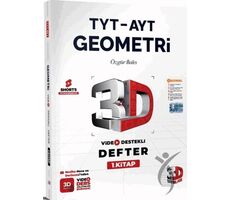 TYT AYT Geometri Video Destekli Defter - Özgür Balcı - 3D Yayınları