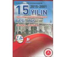 15 Yılın YGS LYS Türkçe Edebiyat Soruları ve Ayrıntılı Çözümleri - A Yayınları