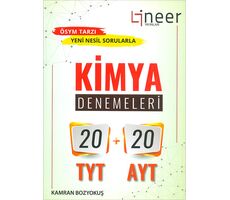 TYT AYT Kimya Deneme Kitabı 20+20 Lineer Yayınları