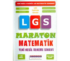 8. Sınıf LGS Matematik 8 li Maraton Denemeler Platon Yayıncılık