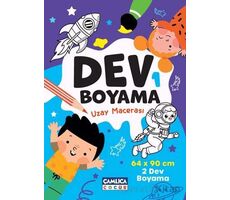 Dev Boyama 1 (Uzay Macerası) - Kolektif - Çamlıca Çocuk Yayınları