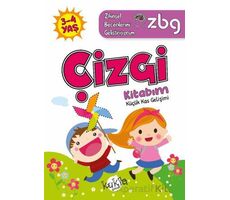 ZBG 3-4 Yaş Çizgi Kitabım - Zihinsel Becerilerimi Geliştiriyorum - Buçe Dayı - Kukla Yayınları