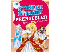 Sticker Kitabım Prensesler - Kolektif - Bıcırık Yayınları