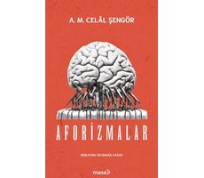 Aforizmalar - A. M. Celal Şengör - Masa Kitap