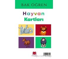 Bak Öğren Hayvanlar Kartları Parana Yayınları