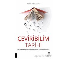 Çeviribilim Tarihi - “20. yy Rus Edebiyat Tarihinde Mütercim Yazarlar Antolojisi I”