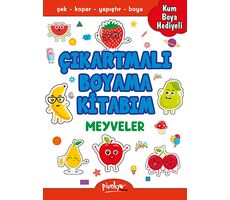 Çıkartmalı Boyama Meyveler - Buçe Dayı - Pinokyo Yayınları