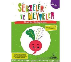 Sebzeler ve Meyveler - Noktaları Birleştirelim (4 Yaş) - Floki Çocuk