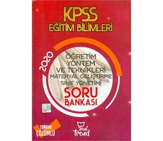 Yeni Trend 2020 KPSS Öğretim Yöntem ve Teknikleri Soru Bankası