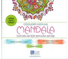 Çizgilerin Dünyası Mandala Çocuklar İçin Boyama Kitabı