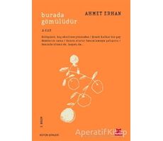 Burada Gömülüdür 2. Cilt - Ahmet Erhan - Kırmızı Kedi Yayınevi