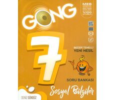 GONG 7.Sosyal Bilgiler Soru Bankası - Deniz Gündüz - Eğiten Kitap