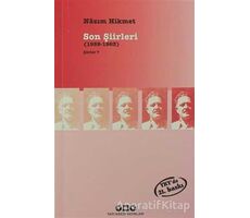 Son Şiirleri - Nazım Hikmet Ran - Yapı Kredi Yayınları